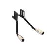 VBCERSDZ RC Car Accessories Compatible with SCX10 1/10 1Pair Metal Decoration Exhaust Pipe RC Car Upgrade Parts Accessories view 4
