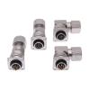 1Pcs Servo Motor Connector CM10 10pin 2 Core Servo Encoder Socket DDK Metal Connectors Angle Straight view 1