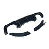 Rear Bumper Diffuser Lip Spoiler Splitter Guard With Side Corner Cover Compatible With X5M X6M F86 2015-2019 view 1