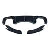 Rear Bumper Diffuser Lip Spoiler Splitter Guard With Side Corner Cover Compatible With X5M X6M F86 2015-2019 view 2
