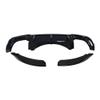 Rear Bumper Diffuser Lip Spoiler Splitter Guard With Side Corner Cover Compatible With X5M X6M F86 2015-2019 view 3