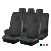 LYBCEOUF Universal Car Seat Covers Side Stereo Modeling Fluff Car Seat Covers Compatible with Most Car Accessories Interior view 2