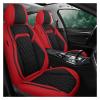 LYBCEOUF Universal Flax Car Seat Covers Compatible with Jeep Cherokee WK2 WJ 2004 2014 Patriot Wrangler Compass 2007 2019 Renegade Vehicle Parts view 4