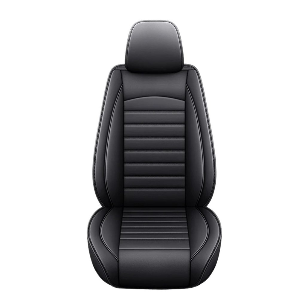 LYBCEOUF Full Coverage Pu Car Seat Covers Compatible with Toyota Corolla Camry RAV4 CHR Highlander Land Cuirser Prado Car Accessories
