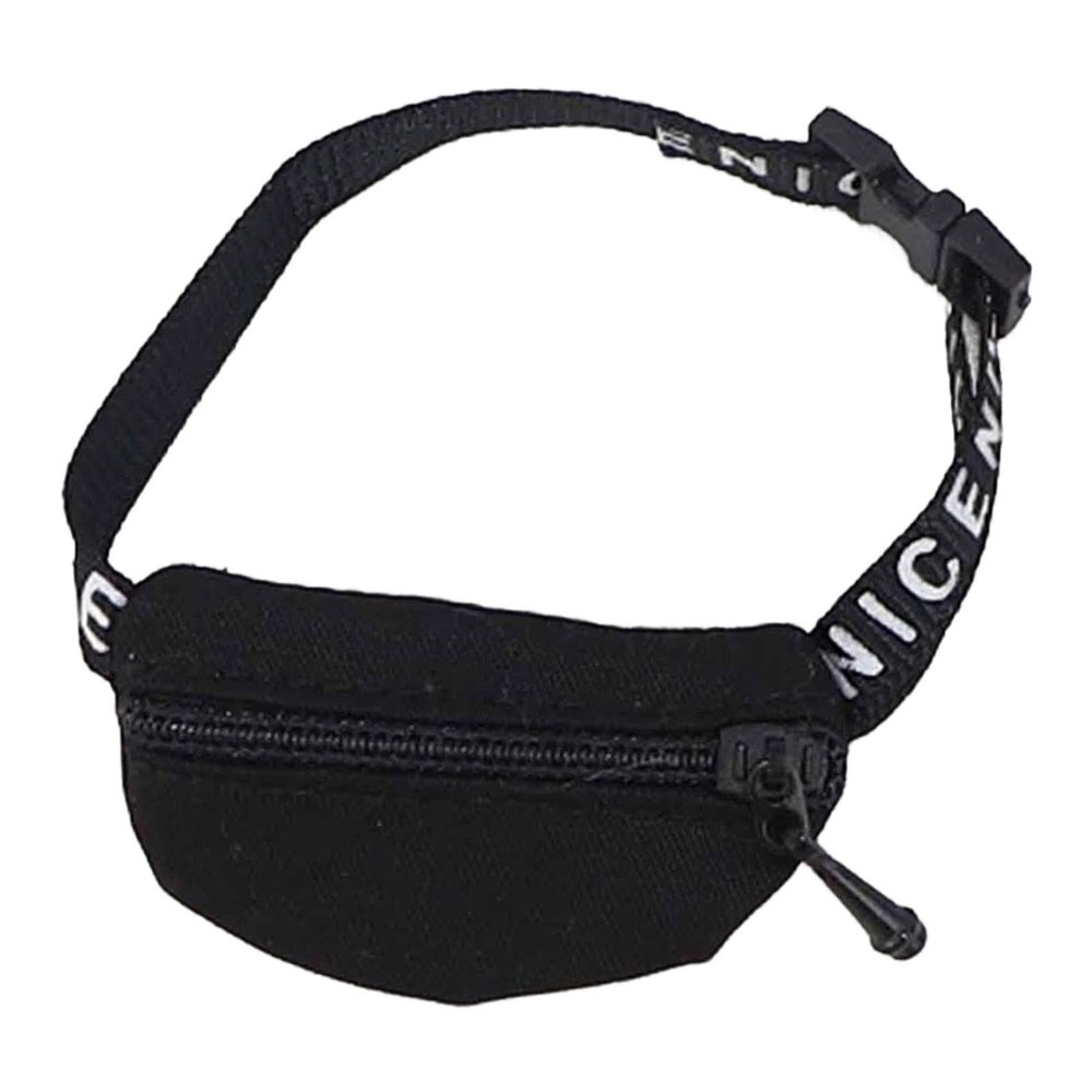 MEYZJRC 1/12 Scale Figure Bag Mini Crossbody Bag Miniature Shoulder Purse, Black