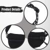 MEYZJRC 1/12 Scale Figure Bag Mini Crossbody Bag Miniature Shoulder Purse, Black view 3
