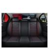 LYBCEOUF Full Coverage Pu Car Seat Covers Compatible with OPEL Astra K Insignia Zafira Antara Grandland X Corsa Vectra B Car Accessories view 1