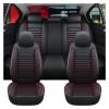 LYBCEOUF Full Coverage Pu Car Seat Covers Compatible with OPEL Astra K Insignia Zafira Antara Grandland X Corsa Vectra B Car Accessories view 4