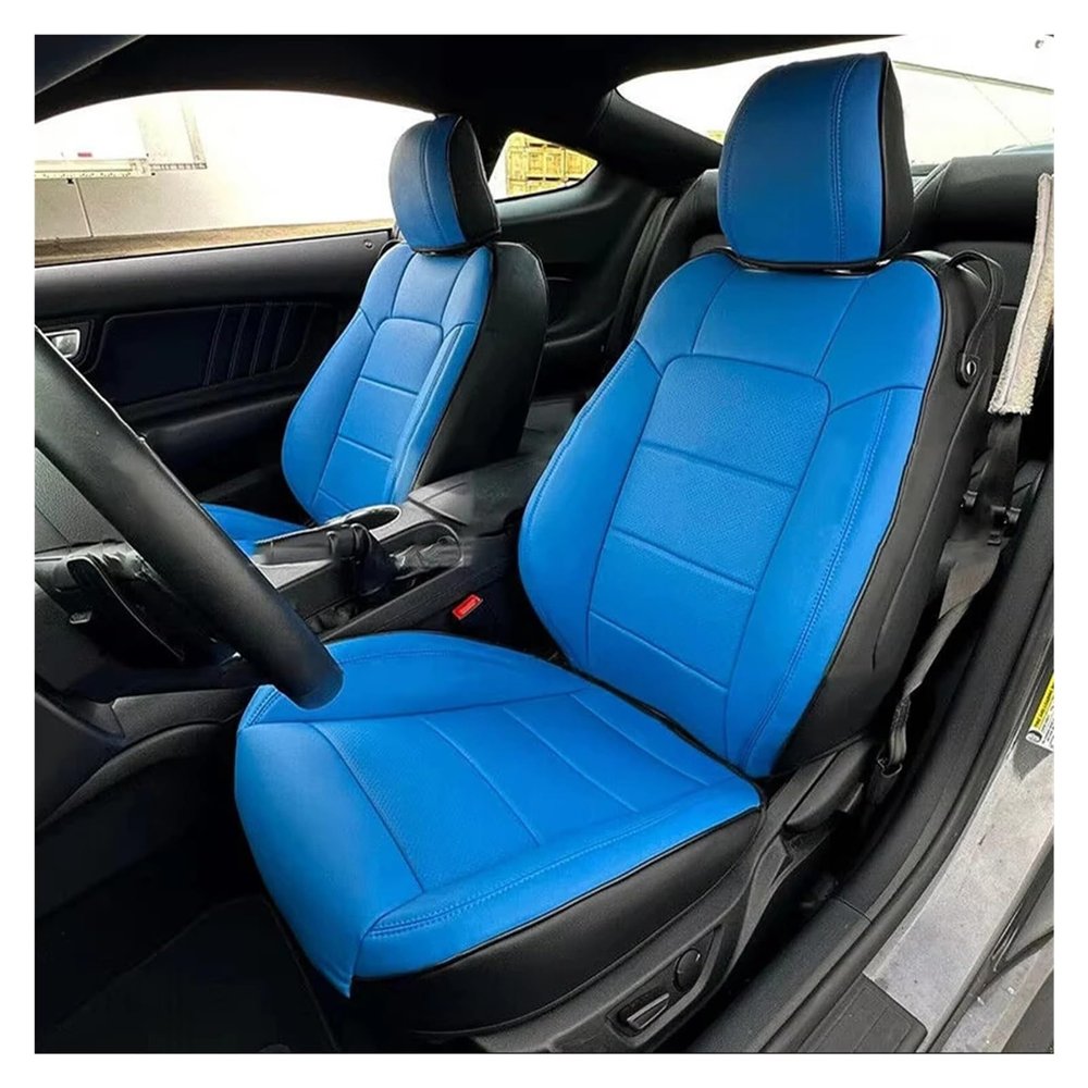 Compatible with 2015-2024 Mustang Coupe Car Seat Covers Full Set Material