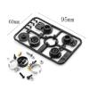 RC Car Accessories for Tamiya for TT01 TT02 XV01 XV02 TD2 TD4 rc Car 50473 51000 High Torque Servo Saver Replacement DIY Upgrade Parts view 3