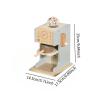 Chosertory Simulation Coffee Machine Toy Role Play Fun Set Play Kitchen Accessories view 2