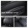LYBCEOUF Car Seat Cover Compatible with Toyota Aygo Avensis T25 T29 Corolla Chr Yaris Rav4 Raize Etios Universal Waterproof Auto Accessories view 4