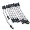 for Axial for Scx10 Ii 90046 1/10 Rc Car 10Pcs 313 324Mm Stainless Steel Link Rod Set Linkage Steering W Nylon Ball End RC Cars Models Parts view 3