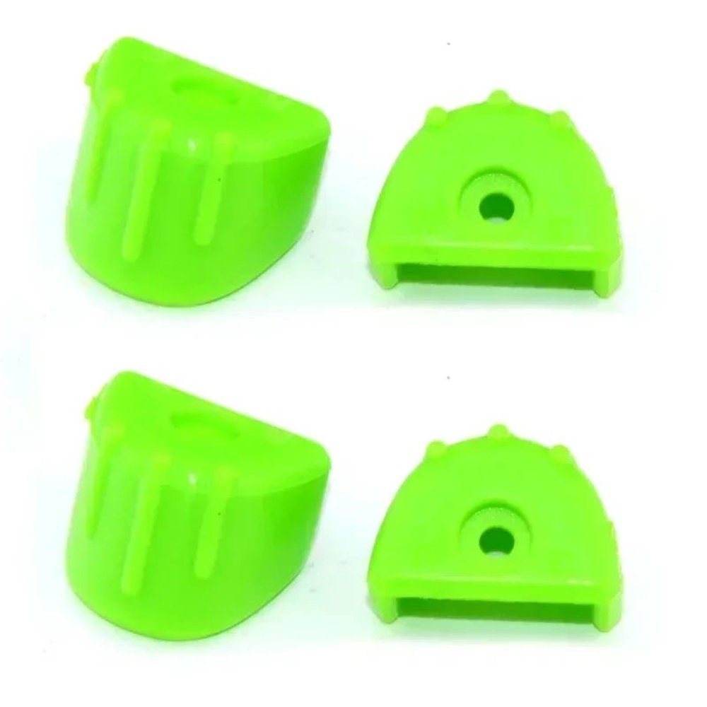 for HSP for HPI 1/8 1/10 RC Car Parts 4pcs Shock Absorber & Hydraulic Frame Protection Cover Absorption Cap RC Cars Models Parts