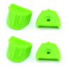 for HSP for HPI 1/8 1/10 RC Car Parts 4pcs Shock Absorber & Hydraulic Frame Protection Cover Absorption Cap RC Cars Models Parts view 1