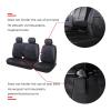 LYBCEOUF 1+2 Seat Covers PU Leather Seat Cover Compatible with Transporter Ford Transit Van Truck Lorry Renault Peugeot Opel Vivar view 3