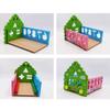 lstyty Montessori Multifunctional Wooden Activity Cube House view 4