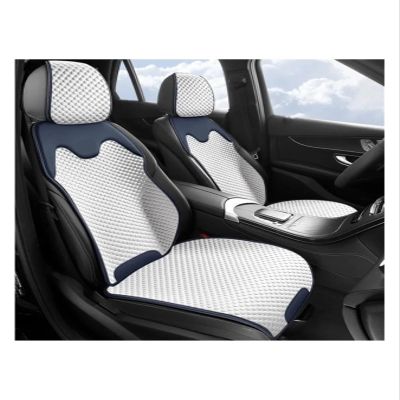LYBCEOUF Ice Silk Car Seat Cover, Luxury Cooling Car Seat Cushion, Car Seat Protector, Washable Car Seat Cover, Compatible with All Seasons