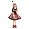 YPLOJOUO Kids Halloween Clown Costume (Red, 13 Years) view 4
