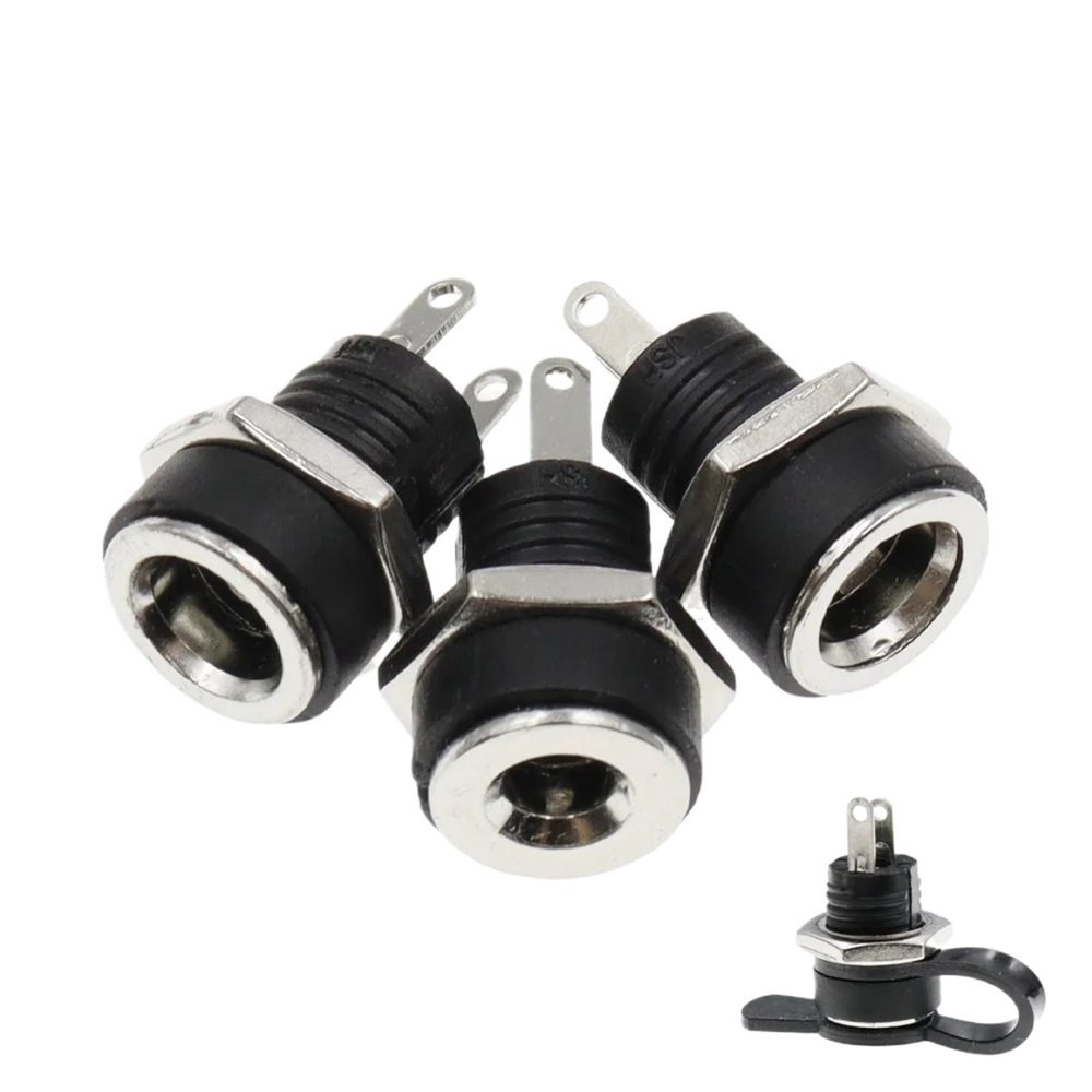 DRAEXHXA DC-022B 3A12v DC Power Connector 5.5mm*2.1mm ..5mm DC022B 100Pcs