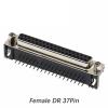 DRAEXHXA DR9 DR15 DR25 DR37 Hole/Pin Female/Male Right Angle Welded D-Sub Connector RS232 D 5Pcs view 2