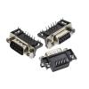 DRAEXHXA DR9 DR15 DR25 DR37 Hole/Pin Female/Male Right Angle Welded D-Sub Connector RS232 D 5Pcs view 3