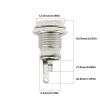 DRAEXHXA DC099 3.5mmx1.35mm DC Power Connector 1Pcs view 4