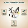 Wooden Lock Activity Cube Sensory Fidget Cube Calm Focus Desk Toy view 2
