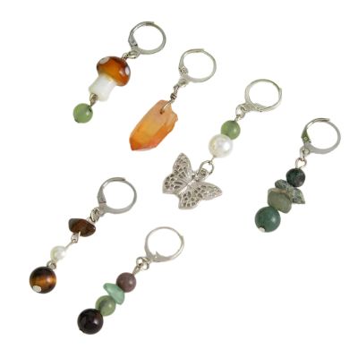 Aizaitoba Crystal Hair Rings with Artistic Design Unisex Hair Jewelry for and Braids Unisex Jewelry for Parties/Everyday Dreadlock Beads