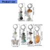 Aizaitoba Crystal Hair Rings with Artistic Design Unisex Hair Jewelry for and Braids Unisex Jewelry for Parties/Everyday Dreadlock Beads view 3