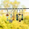 Aizaitoba Crystal Hair Rings with Artistic Design Unisex Hair Jewelry for and Braids Unisex Jewelry for Parties/Everyday Dreadlock Beads view 4