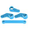 Yscryptoline Aluminium Alloy Steering Servo Saver Complete for FS 53633/51805 / 51806 1/10 Scale RC Car, CNC Machined, Anodized Outer Layer, Upgrade Accessory (532007B Blue) view 3