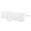 minkissy 8tiers Acrylic Small Collectible Display Case with Movable Dividers and Dustproof Lid Clear Mini Figure Organizer Box for Desktop and Home Storage view 2
