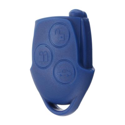 Replacement 3 Button Remote Protector Housing Shell for Transit 2006-2014 Automobile Blue ABS DIYer Case Housing