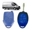 Replacement 3 Button Remote Protector Housing Shell for Transit 2006-2014 Automobile Blue ABS DIYer Case Housing view 2