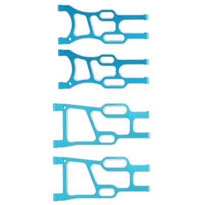 PETSOLA 2Pair 1/10 RC Car Model RC Arms Rear Arms Front