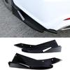 2Pcs Car Rear Bumper Canard Diffuser Protector for Toyota Highlander 2020-2024 2025 2026, Car Spoiler Body Guard Protector, Rear Aprons, Auto Exterior Decoration view 1