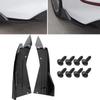 2Pcs Car Rear Bumper Canard Diffuser Protector for Toyota Highlander 2020-2024 2025 2026, Car Spoiler Body Guard Protector, Rear Aprons, Auto Exterior Decoration view 3