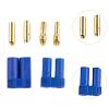MVQJSUCI RC Model Connector Plug Set High Current 100A Aircraft Model Plug Professional Repair Replacement RC Toy Accessories Compact Design Suitable for, 2.4cmx1.9cm view 2