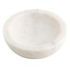Genuine Marble Trinket Dish Unique Veining Jewelry Tray for Nightstand view 2