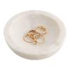 Genuine Marble Trinket Dish Unique Veining Jewelry Tray for Nightstand view 4