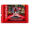 1200 in 1 V3 Pro Game Cartridge for Genesis Console - Clear Red view 1
