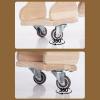Fonowx Vehicle Wooden Rocking Horse Wide Seat Non Slip Handles Swivel Wheels Suitable for Children's view 4
