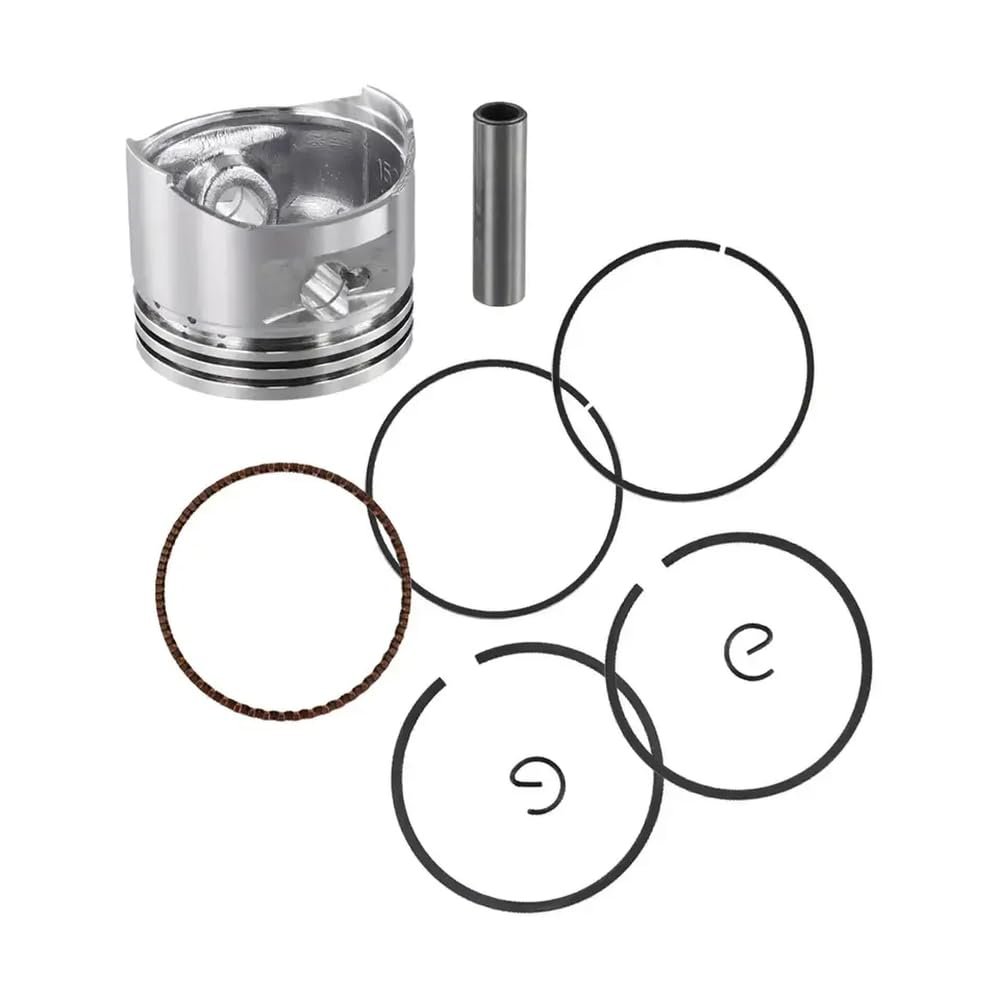 Piston and Rings Set for GX100 Engine 52mm - Compatible with Belle 13101-Z0D-000 - Small Engine Parts Accessories