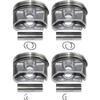 Shiketong Pistons and Rings Set Compatible with A3 A4 A6 2.0T EA113 06D107066C 06D198151B 06F198151A 20mm 82.5mm view 4