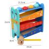 JWQFBC Hammering Pounding Toys Wooden Hammering Pounding Toy Ball Stacking Learning Activity Mallet Fine Motor Exercise Suitable for view 3