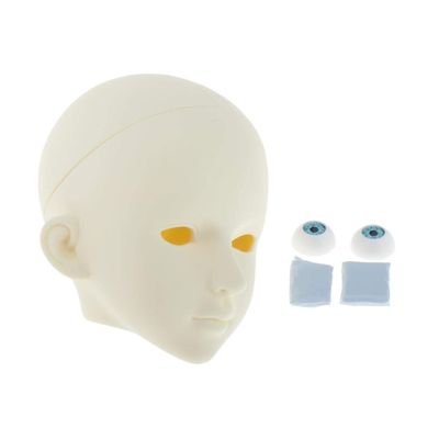 PETSOLA BJD 1/ Jointed Girl Face Makeup, Blue Eyes