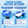 Ultimate Water Lounger with Joystick Propulsion, Dual-Motor Inflatable Pool Float with Backrest & Cup Holder, Perfect for Lakeside Relaxation and Pool Parties Rectangular(DualPropellers) view 4