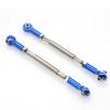 Compatible with Traxxas for Unlimited for Desert for Racer 1/7 RC Cars 2 Pcs Metal Adjustable Front Steering Rod Link Accessories 8547 Linkage view 3