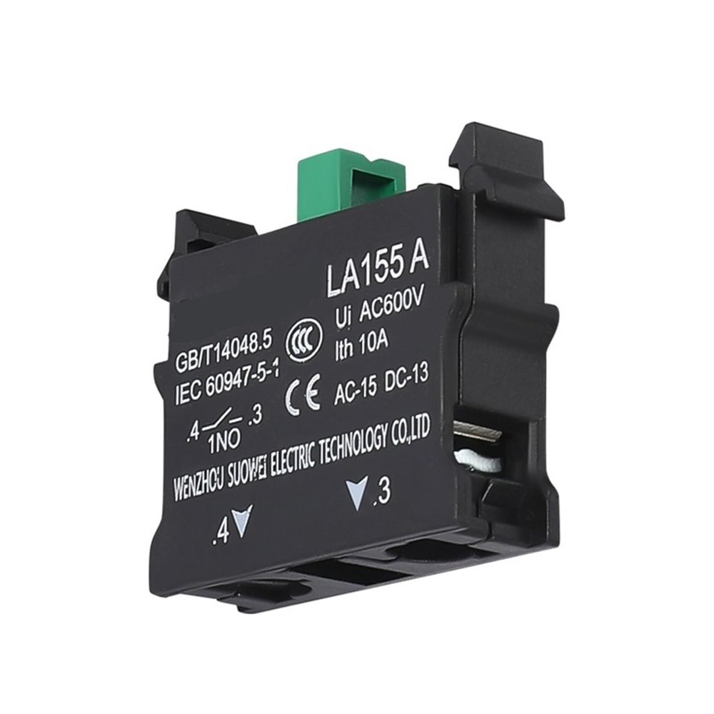 FXPCGZISH Mushroom Button Switch Waterproof Latching Momentary Self Reset Locking Panelboard Power Start Switch Red Green 10A 1NO1NC 22mm(NO Base,1NO1NC)